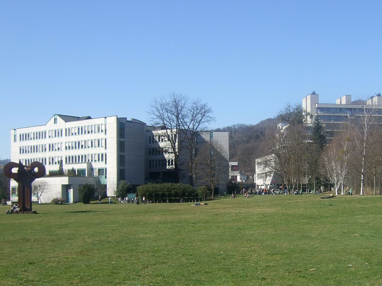 Ein Teil des Campus der Johannes Kepler Universität Linz