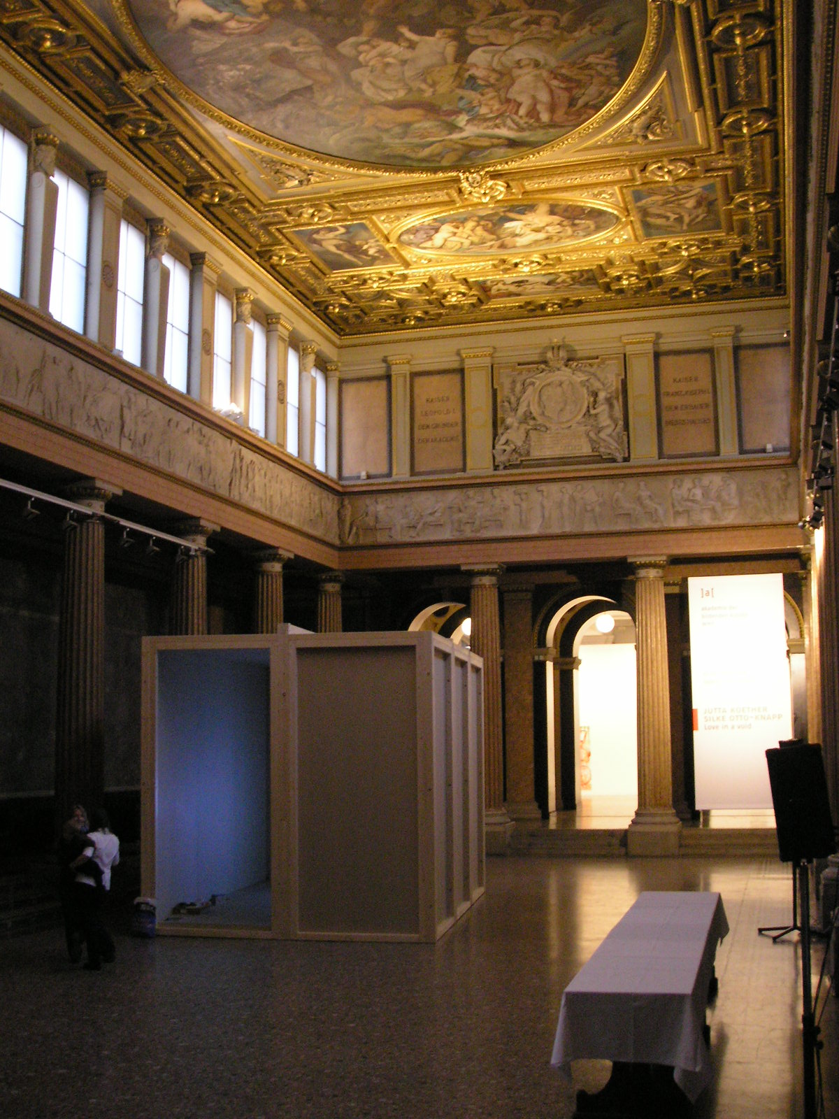 Interior of the Akademie der bildenden Künste