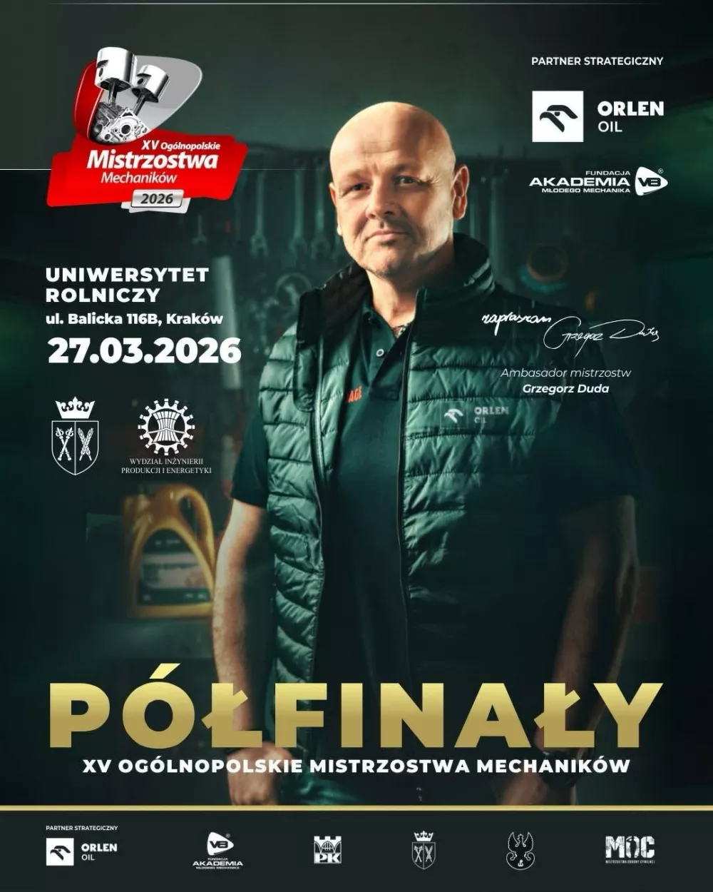 PÓŁFINAŁY XV OGÓLNOPOLSKICH MISTRZOSTW MECHANIKÓW