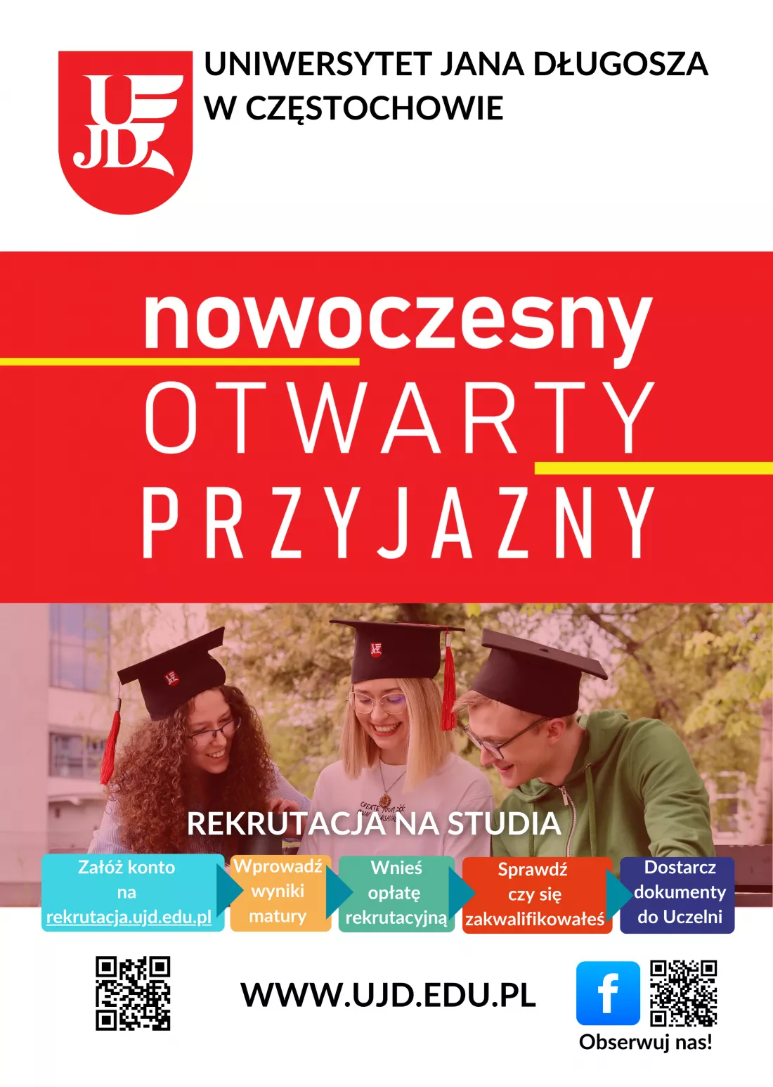 Rekrutacja na studia na UJD
