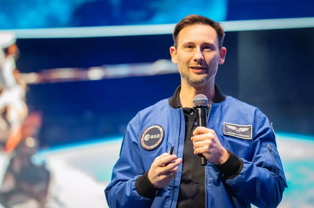 Dr Sławosz Uznański-Wiśniewski na UWM