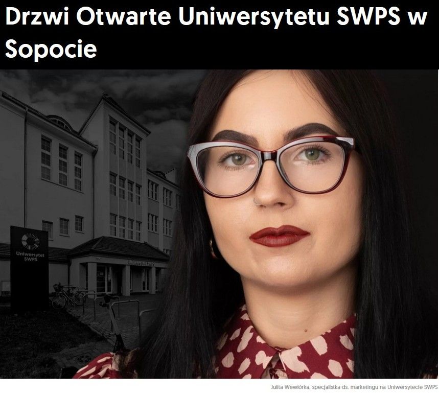 Drzwi Otwarte Uniwersytetu SWPS w Sopocie