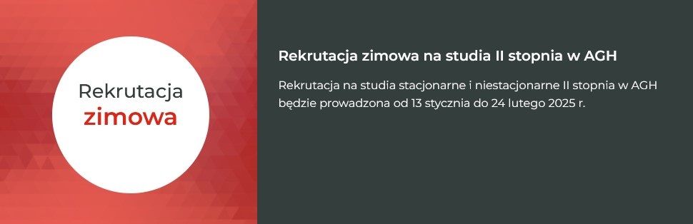 Rekrutacja zimowa na AGH