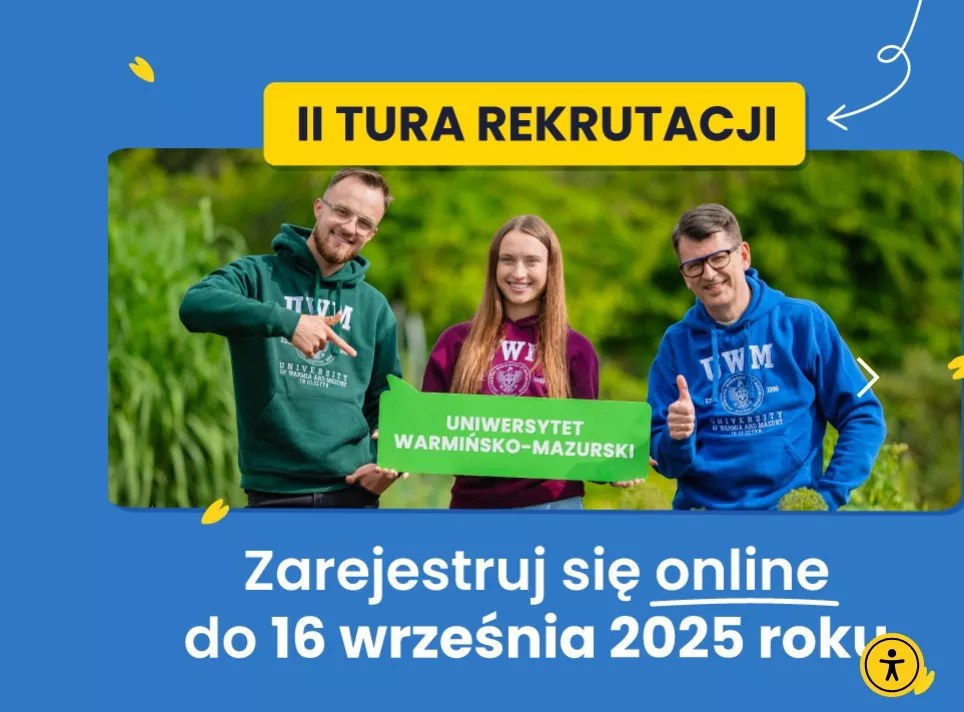 II tura rekrutacji w UWM