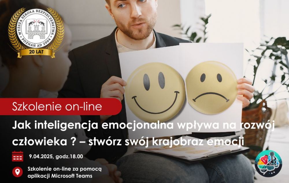 Jak inteligencja emocjonalna wpływa na rozwój człowieka? Stwórz swój krajobraz emocji - spotkanie w ramach Śląskiego forum wiedzy