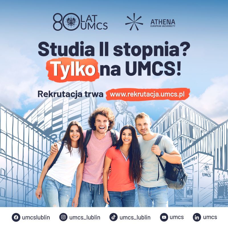 Rekrutacja na studia II stopnia na UMCS