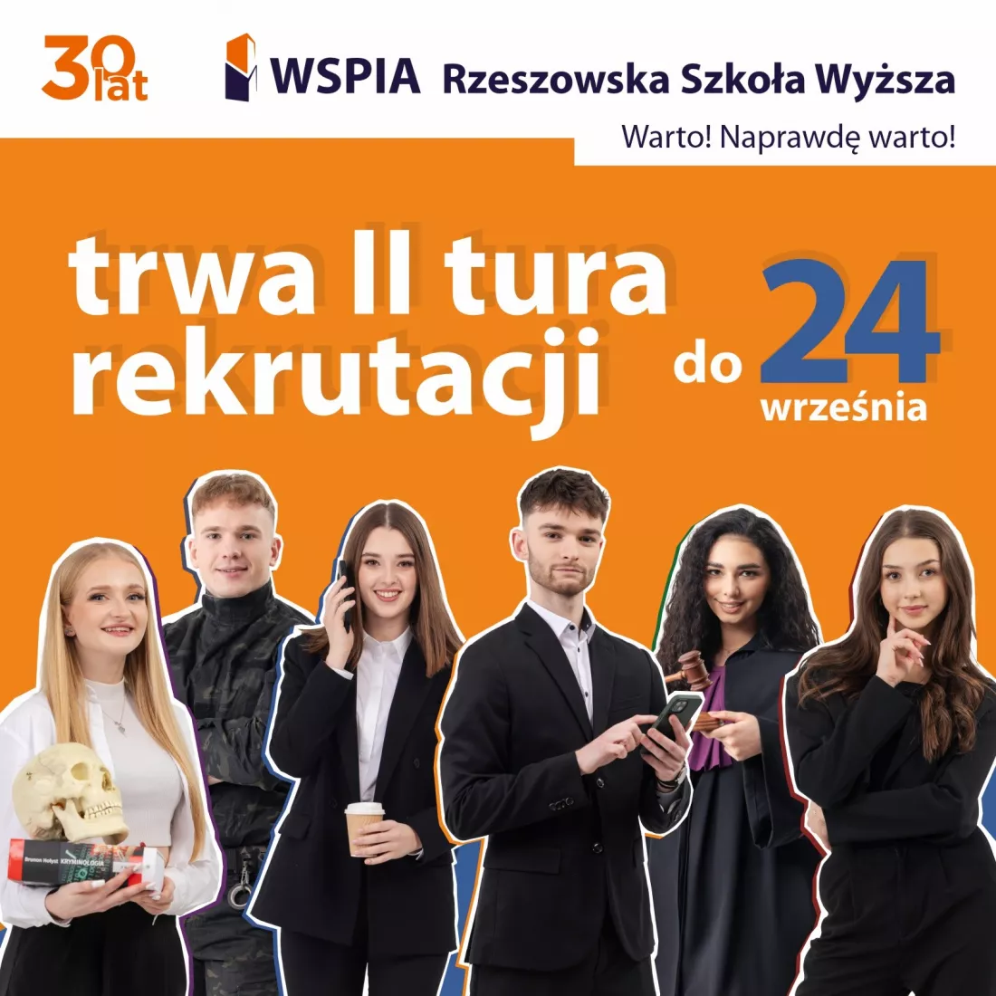 II tura rekrutacji w WSPiA