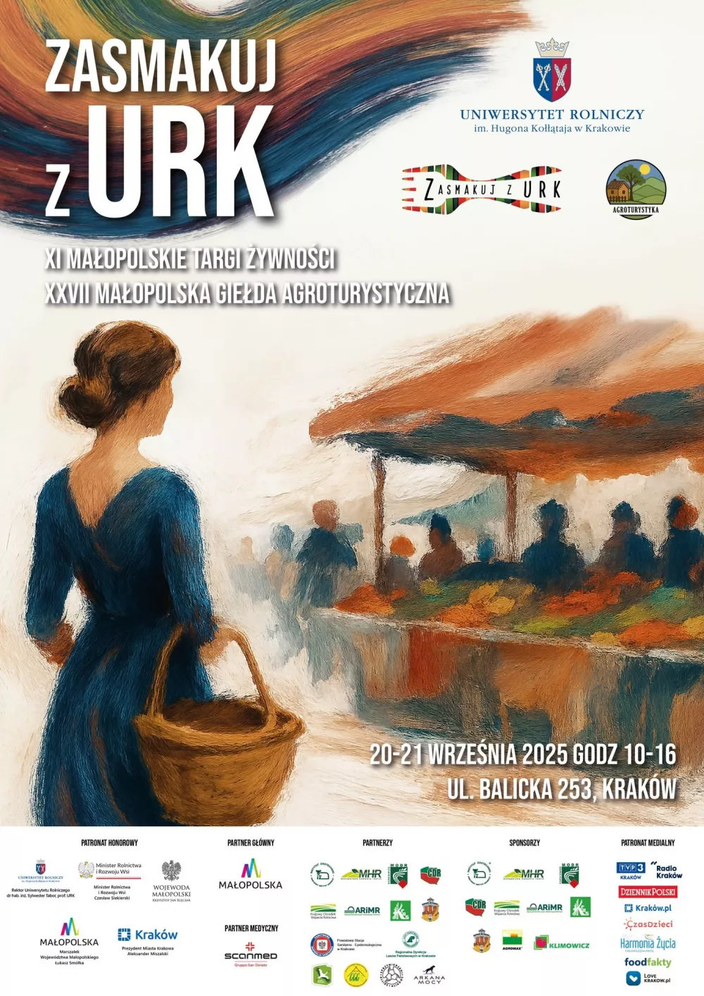 XI Małopolskie Targi Żywności „Zasmakuj z URK” oraz XXVII Małopolska Giełda Agroturystyczna