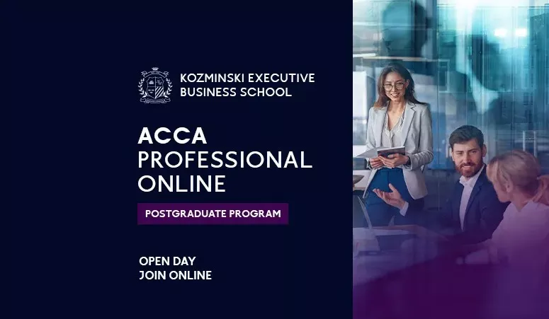 ACCA Professional Postgraduate Studies Online Open Day