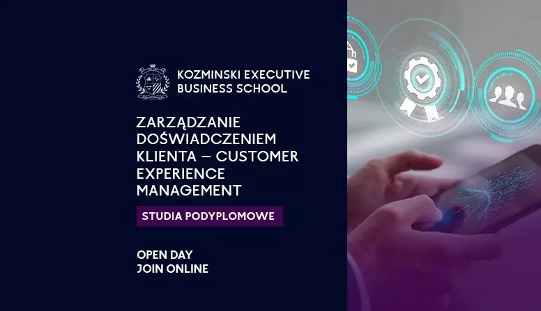 Dzień Otwarty Online studiów podyplomowych Zarządzanie doświadczeniem klienta - Customer Experience Management