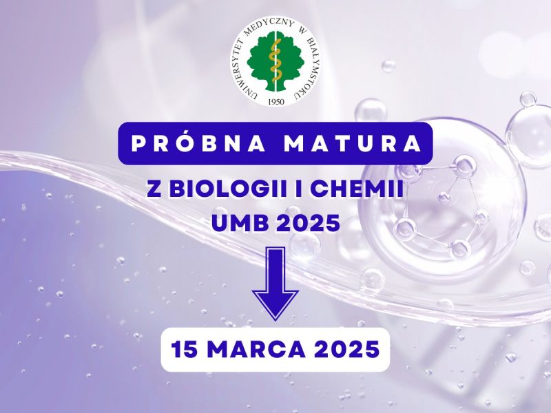 Próbna matura z biologii i chemii