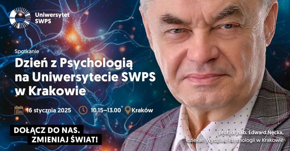 Dzień z psychologią w Krakowie