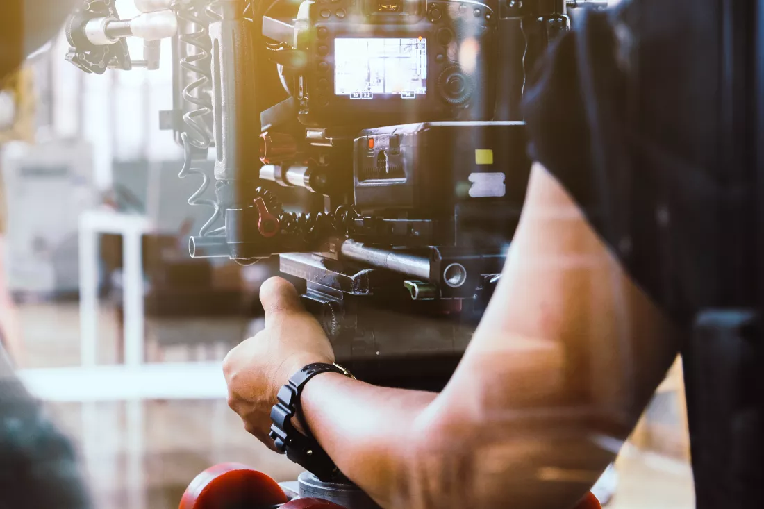 close-up-man-operating-camera
